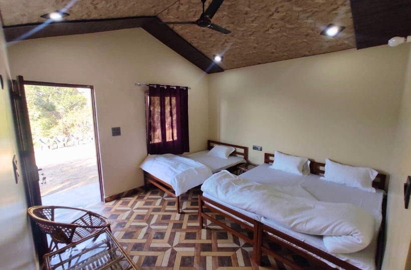 AC cottage camping Rishikesh